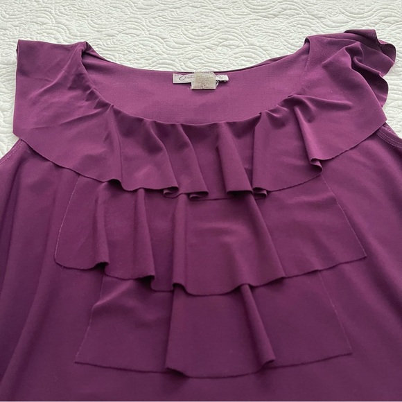 Claudia Richard Sleeveless Top Size Medium - Picture 6 of 12